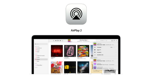 Altre funzioni Chromecast e Apple Airplay2