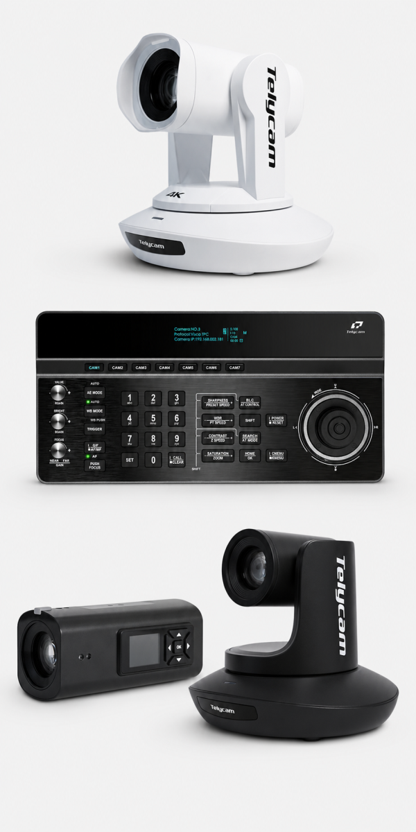 Telecamere PTZ e controller Telycam