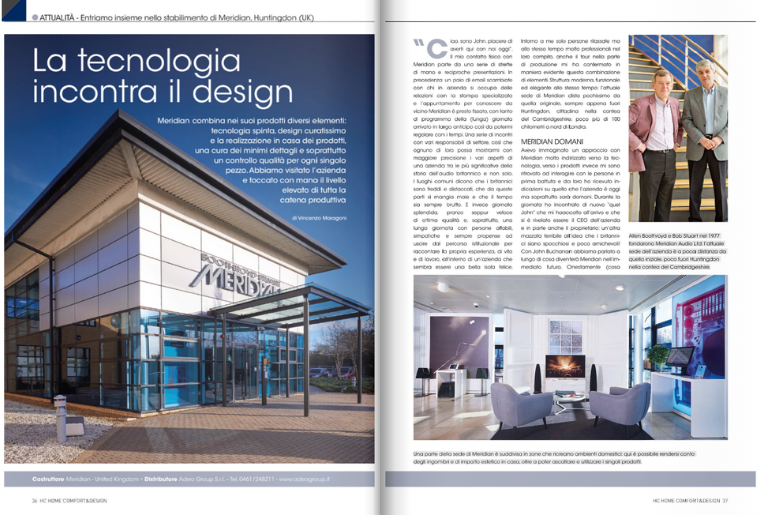 Pagina Azienda Meridian